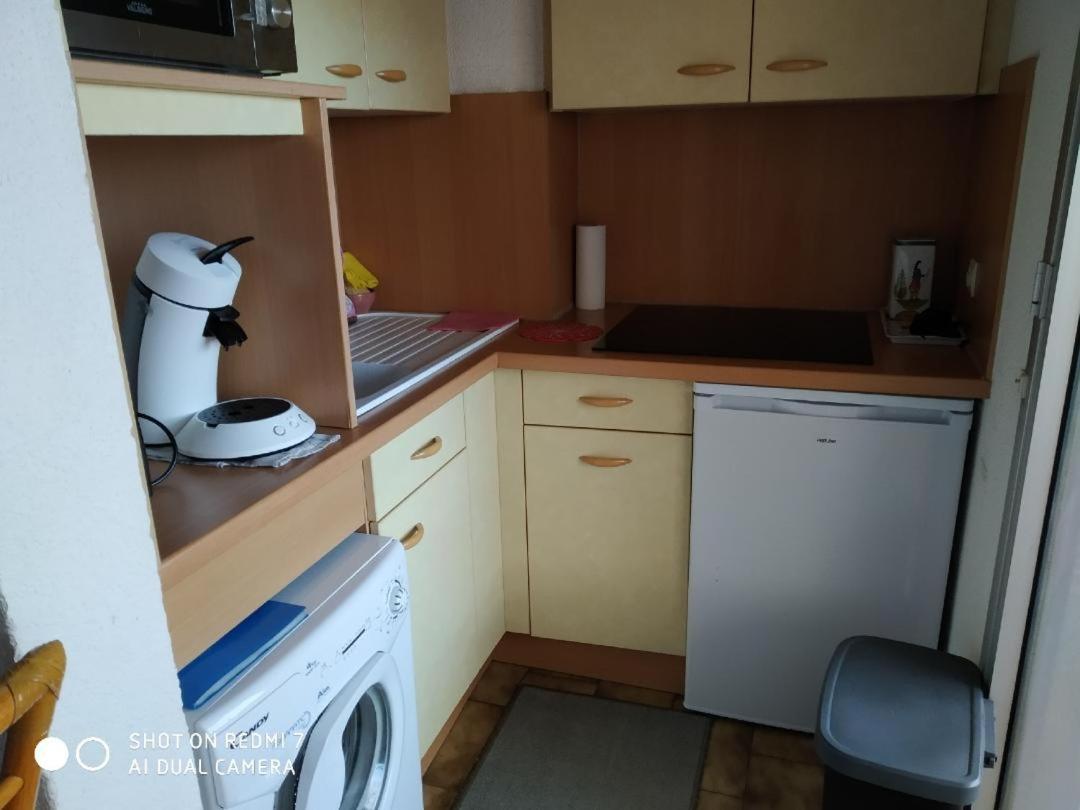 Appartement T2 Vue Mer Et Port,2 Balcons, Parking Prive Canet-en-Roussillon Esterno foto