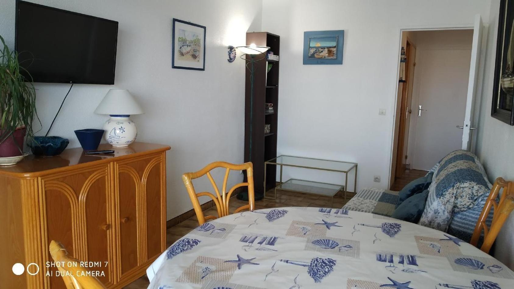 Appartement T2 Vue Mer Et Port,2 Balcons, Parking Prive Canet-en-Roussillon Esterno foto