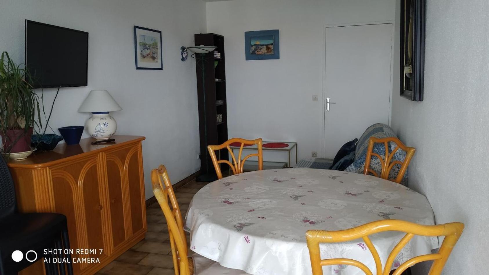 Appartement T2 Vue Mer Et Port,2 Balcons, Parking Prive Canet-en-Roussillon Esterno foto